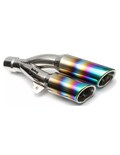 Escape para Moto Belug Deportivo y Silenciador de Acero Inoxidable 51 mm Multicolor