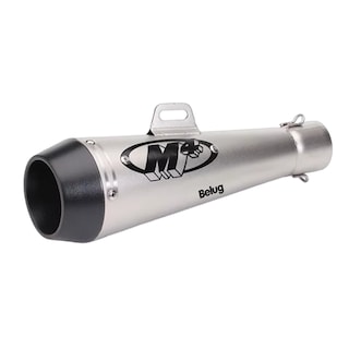 Foto 1 | Escape Moto Belug Deportivo 51mm Acero Inoxidable Y Silenciador M4 Plata