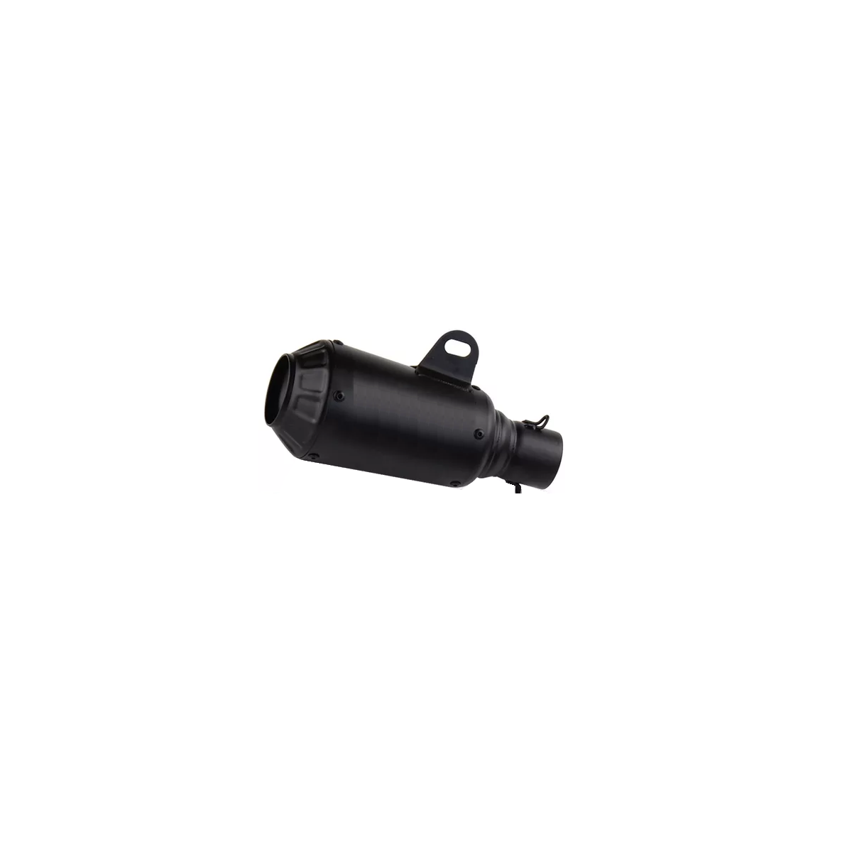 Escape Deportivo Y Silenciador Acero Inoxidable 51mm Eo Safe Imports  Esi-12380 Negro para Moto