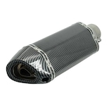 Escape Para Moto Rasen Fibra De Carbono Silenciador Universal