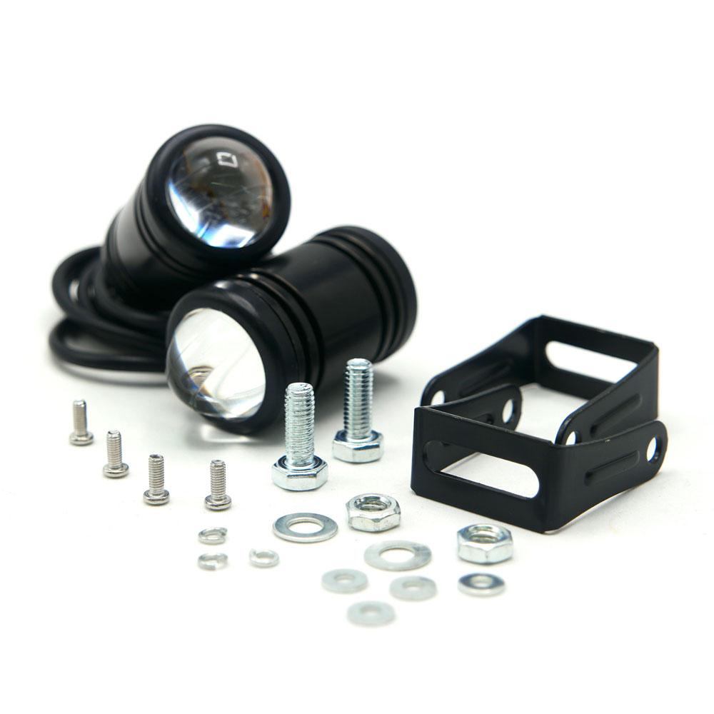 Foto 2 pulgar | Faro Led Con Lupa Tipo Cilindro Para Motocicleta