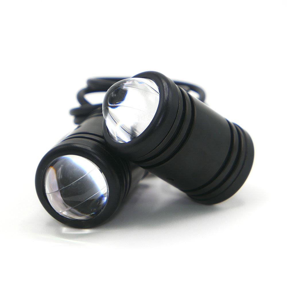 Foto 6 pulgar | Faro Led Con Lupa Tipo Cilindro Para Motocicleta