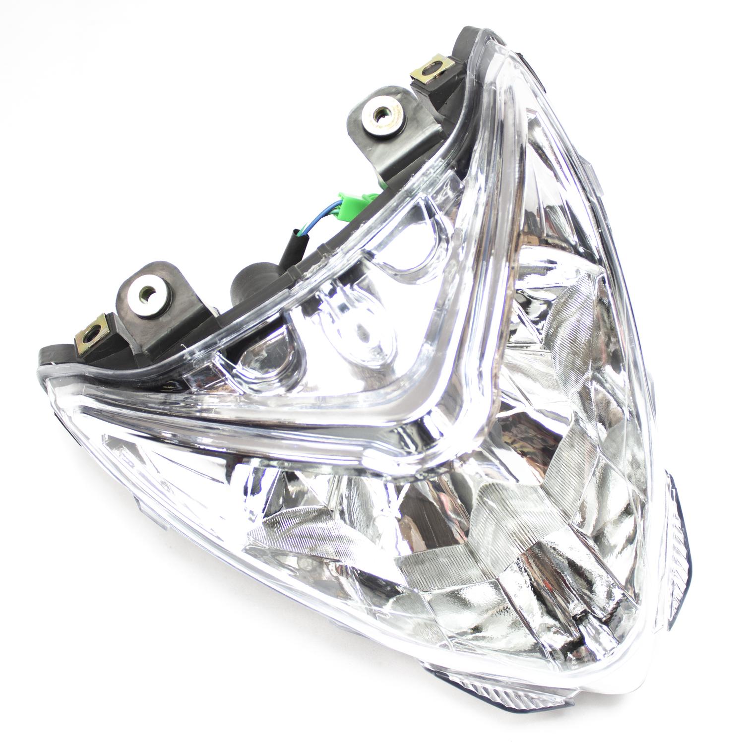 Foto 4 pulgar | Faro Delantero Kinlley para Moto Pulsar Ns 200 Kinlley 12v H4 color Gris