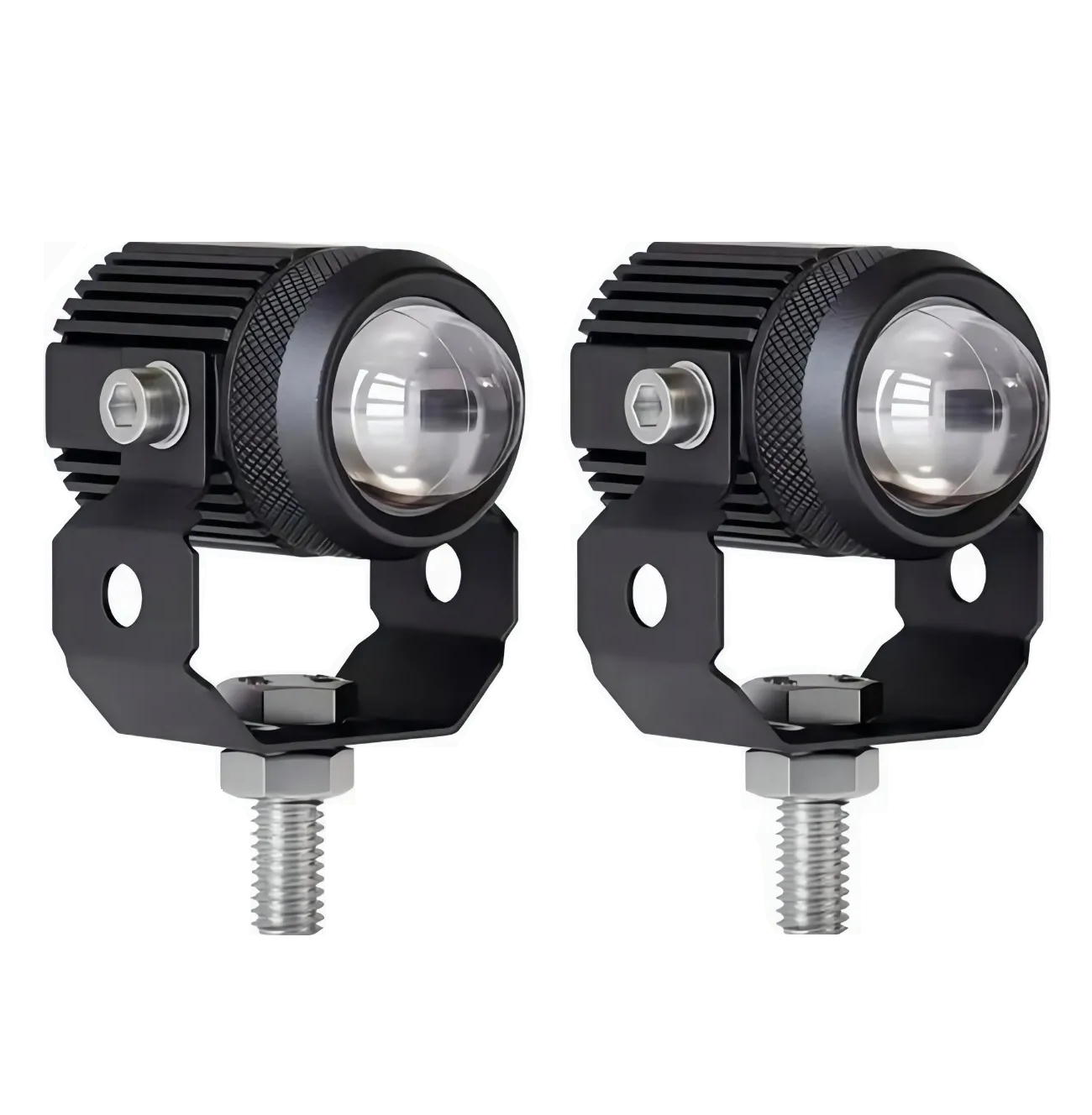 Foto 2 pulgar | Luces Led Auxiliares Eo Safe Imports ESI-2712 color Negro para Moto 2 Piezas