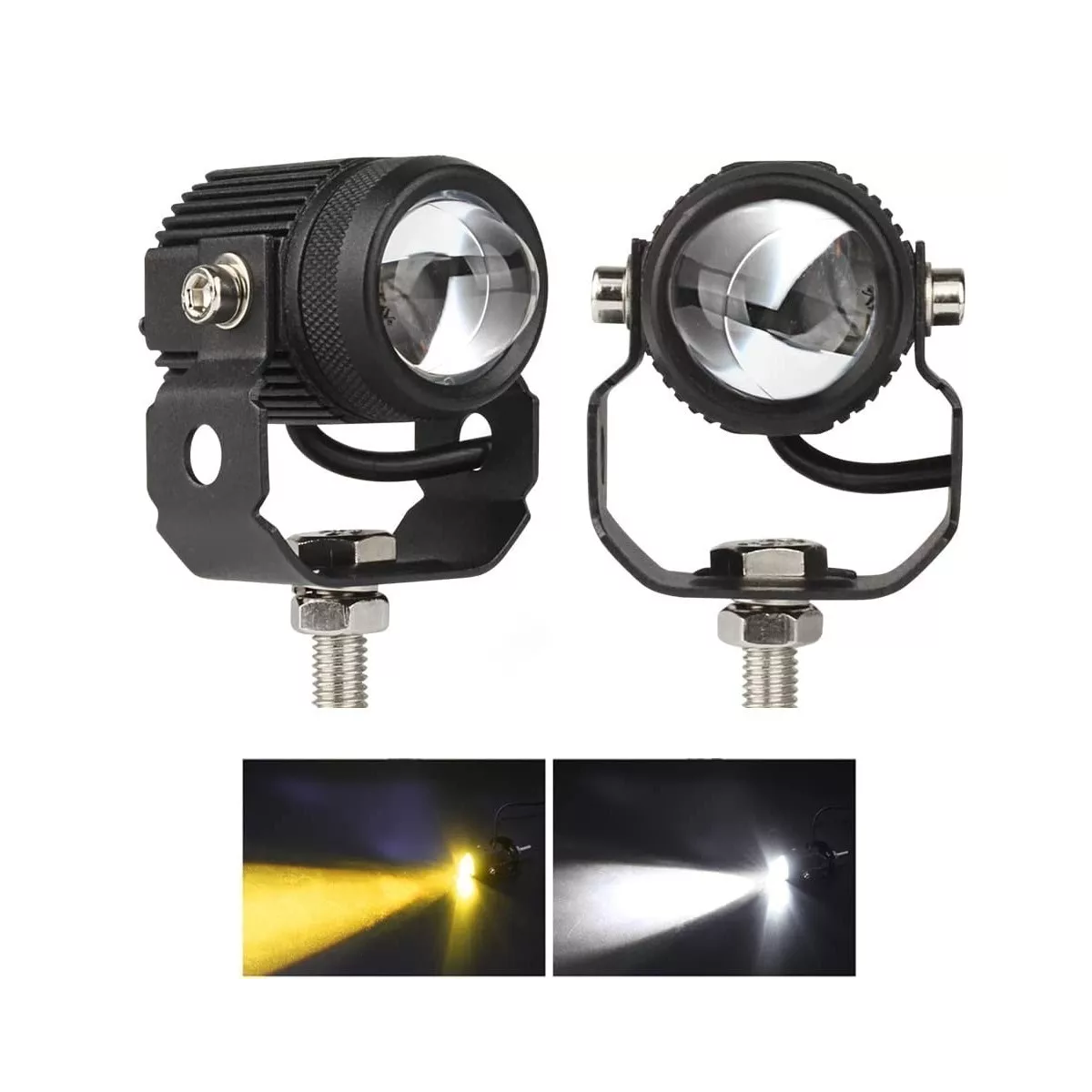 Foto 4 pulgar | Faros de Niebla Led para Motocicleta Eo Safe Imports ESI-4165 color Negro 60w 2 Piezas