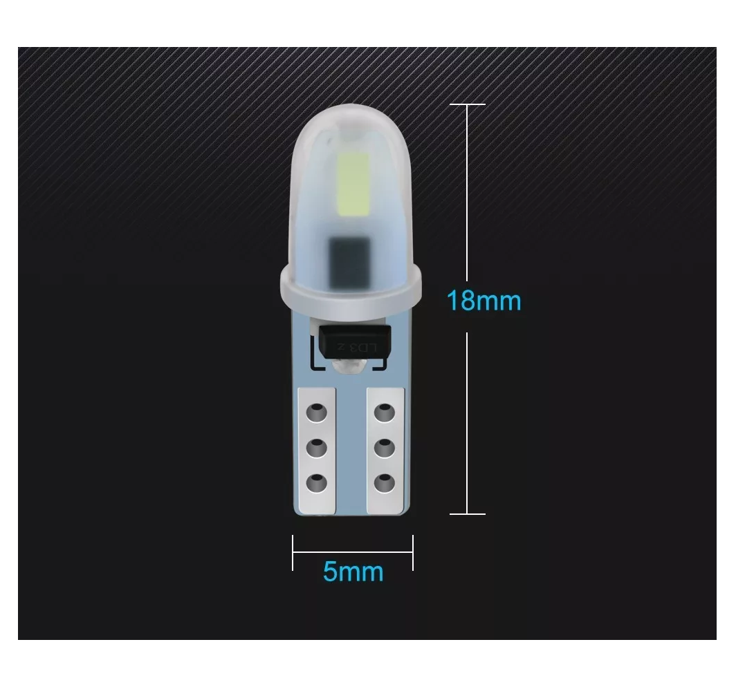 Foto 3 pulgar | Led Clúster T5 Focos Para Tablero Dc12v Diez Pellizco Blanco