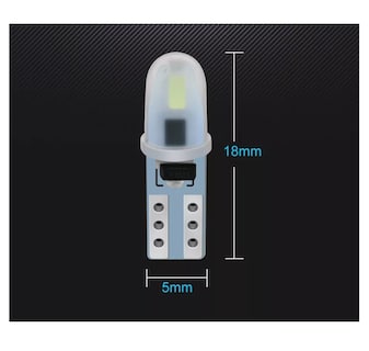 Foto 2 | Led Clúster T5 Focos Para Tablero Dc12v Diez Pellizco Blanco