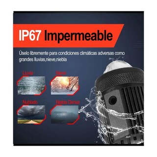 Foto 3 | Par de Luces Led 60w Eo Safe Imports Esi-6120 color Negro
