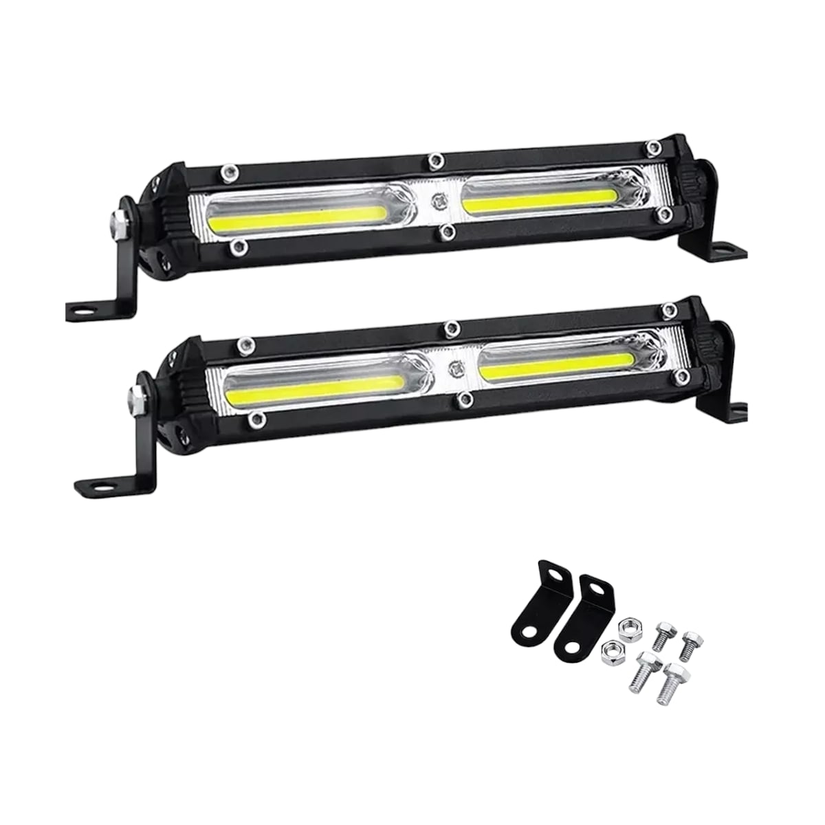 Luz dTrabajo Led del Automóvil Luz Auxiliar 7 Pulgadas Esi-6661 color Negro $499