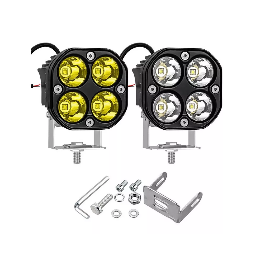 Foto 6 pulgar | Faro Auxiliar LED BELUG color Blanco para Carro 40W 2 PZAS