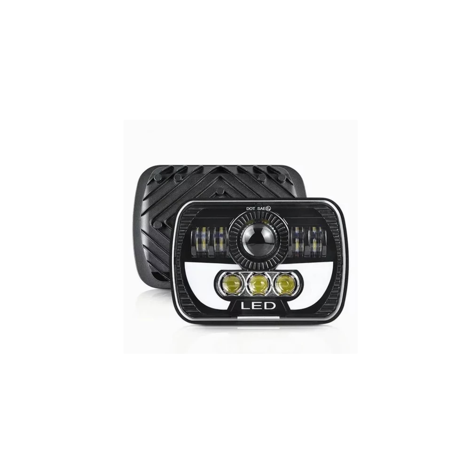 Faros Led De Luz Alta - Baja para Camioneta Jeep $659