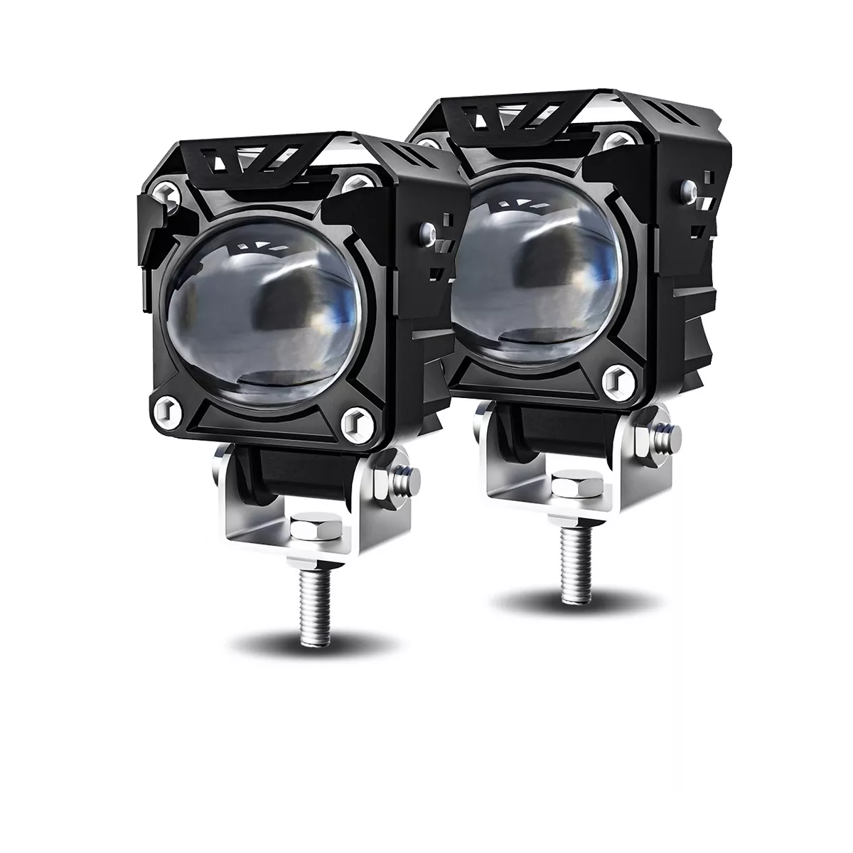 Foto 1 | Faros Led Exploradora Laser Blanco Amarillo Moto Auto Eo Safe Imports 1 Par