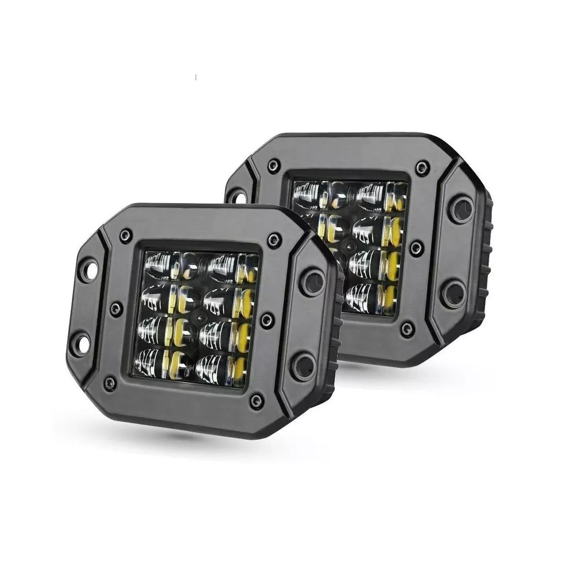 Foto 2 pulgar | Faros Auxiliares Led Cuadrados Empotrado  Eo Safe Imports 1 Par