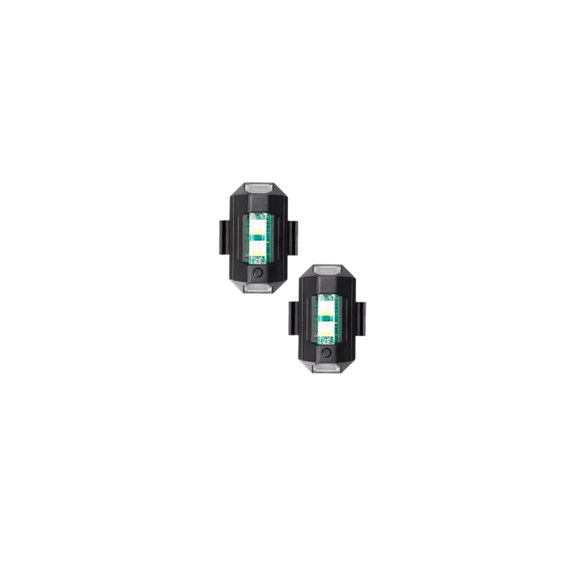 Foto 2 pulgar | Mini Luz Led Estrobo Funciones Fija Moto Bici Auto 2 Pcs Negro