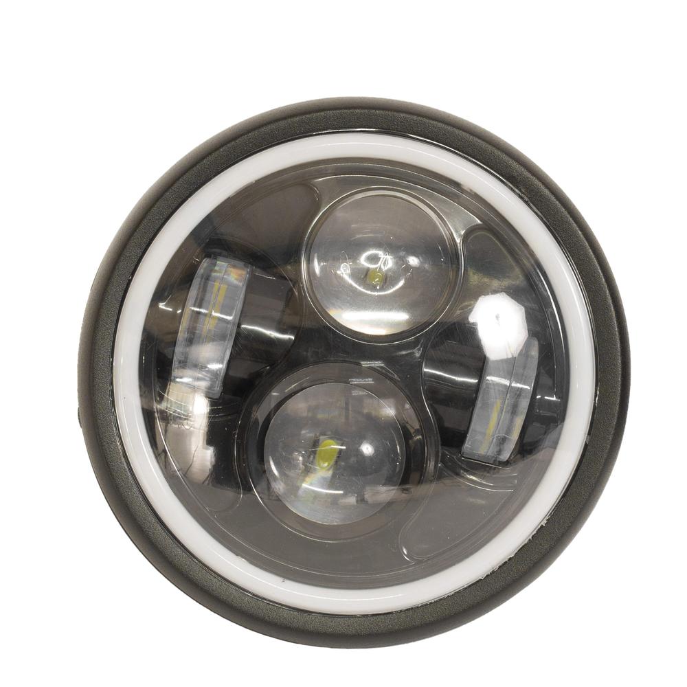 Foto 3 pulgar | Faro Led Universal Para Motocicleta 5.75 Pulgadas 12v 12w Kinlley