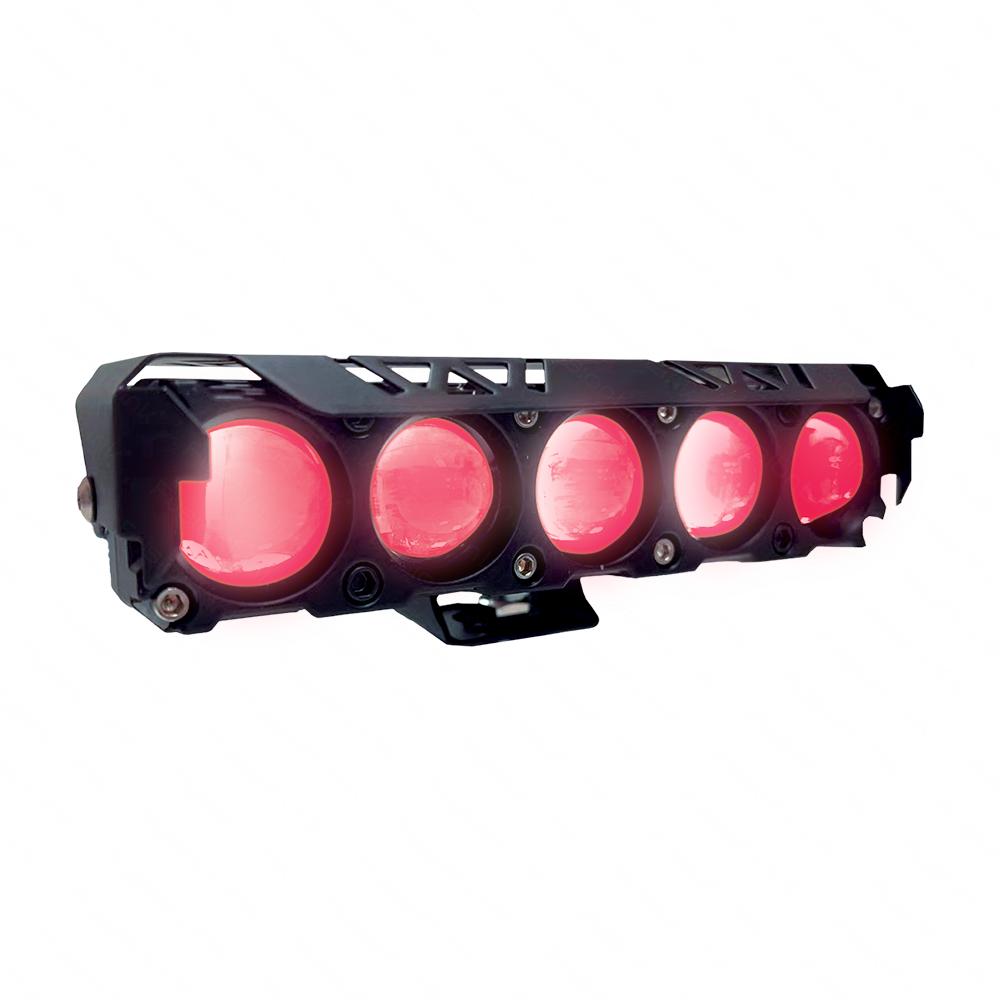 Foto 2 | Faro Led para Moto Rasen 5 Lupas Multicolor