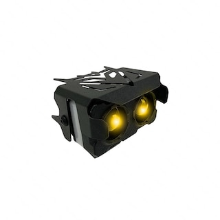 Foto 3 | Faro Led Rectangular Para Moto Rasen 2 Lupas Luz Amarilla-blanca
