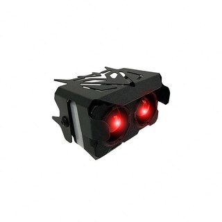 Foto 4 | Faro Led Rectangular Para Moto Rasen 2 Lupas Luz Amarilla-blanca