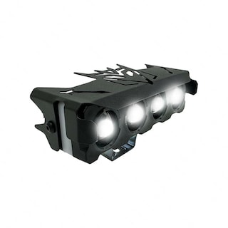 Foto 2 | Faro Led Para Moto Rasen, 4 Lupas, Luz Amarilla-blanca Y Halo