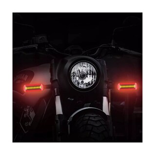 Foto 3 | Luces Led Dinámicas para Motocicleta Eo Safe Imports 2 Piezas color Negro