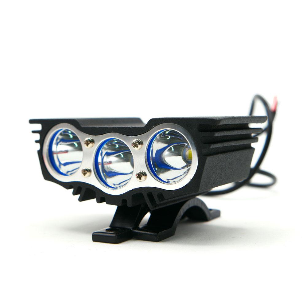 Foto 4 | Faro Auxiliar Led Tipo Halcon 3 Led Con Luz Blanca Alta, Baja Y Estrobo Para Motocicleta