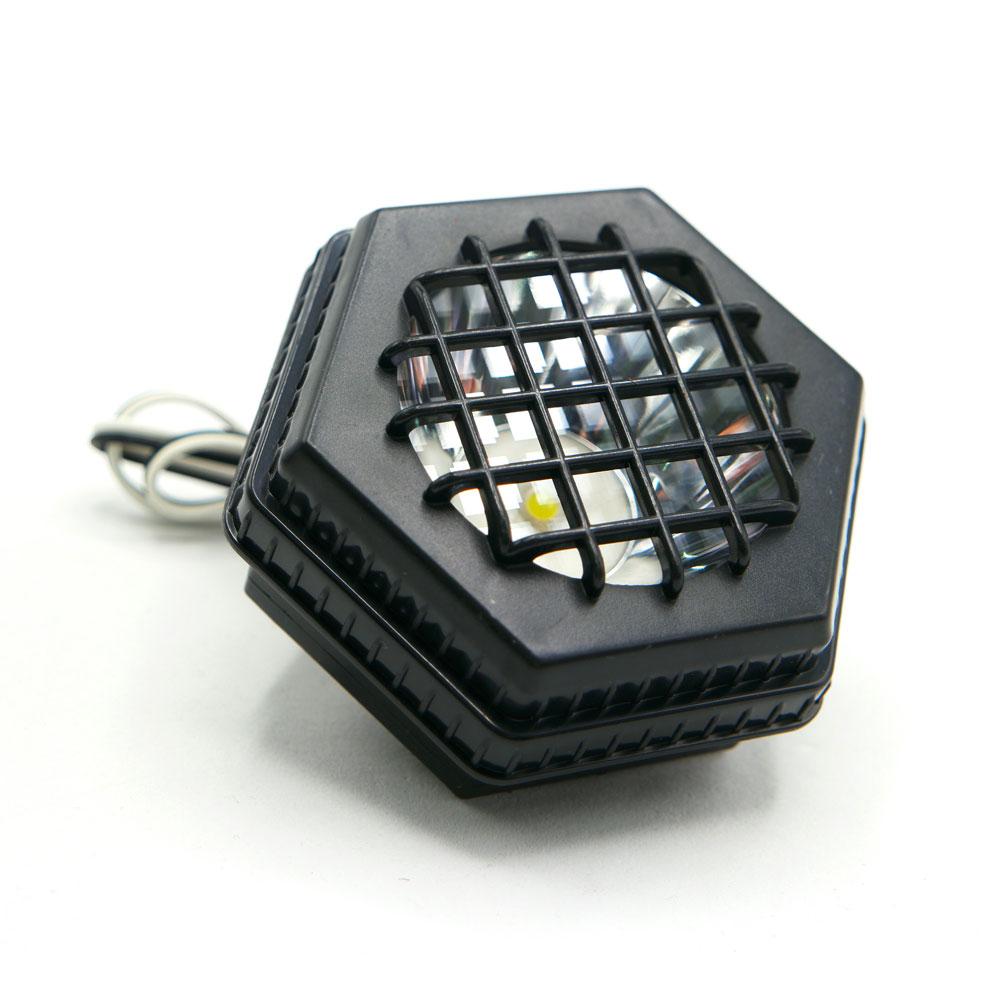 Foto 3 | Faro Con Rejillas Led Luz Blanca Alta, Baja Y Estrobo Para Motocicleta