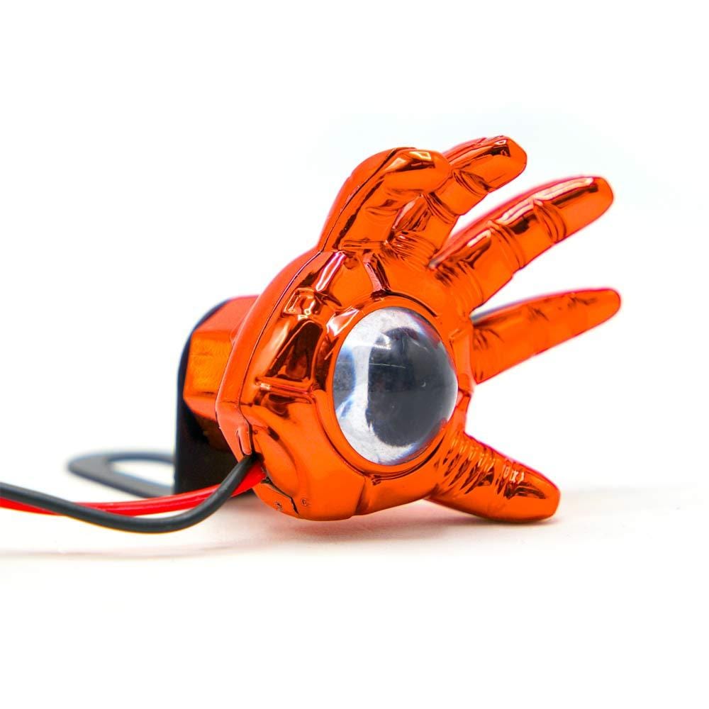 Faro Decorativo Led Delantero O Trasero Tipo Mano Para Motocicleta $241