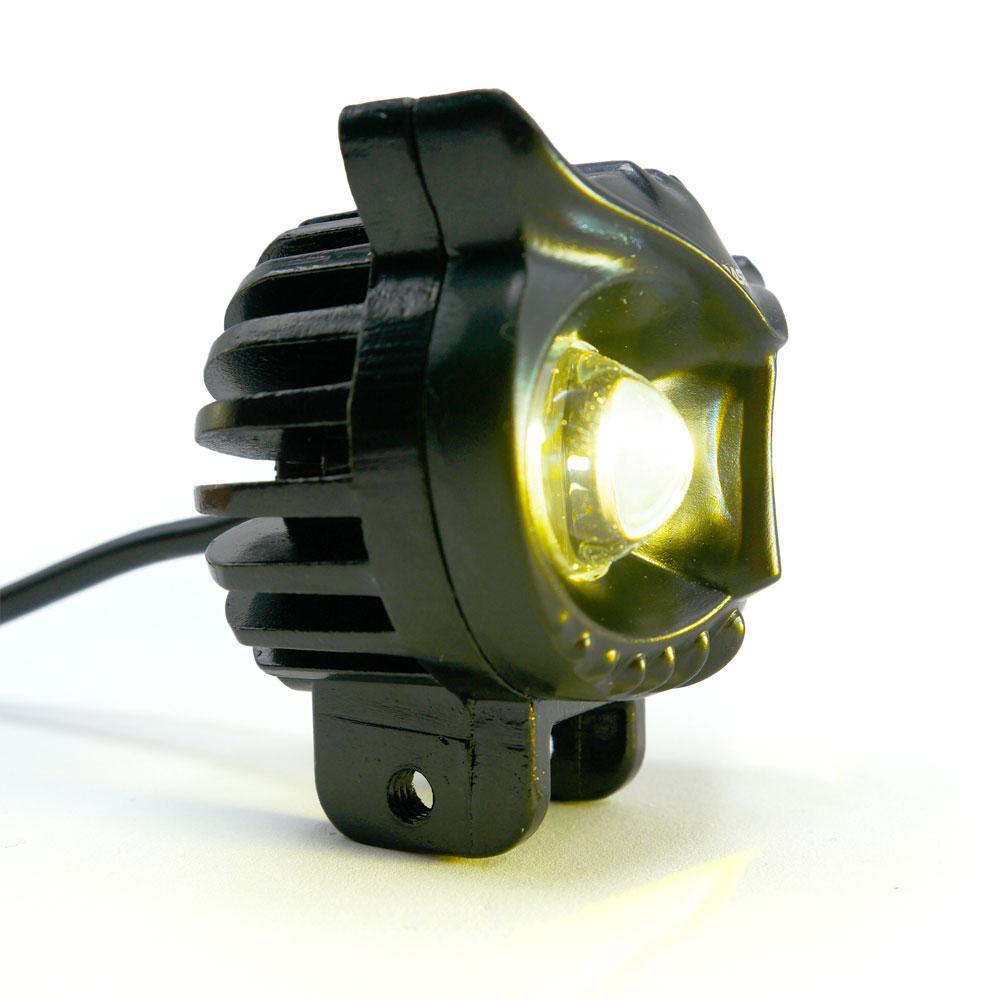 Foto 5 pulgar | Faro Led Tipo Buho Bi-color Para Motocicleta