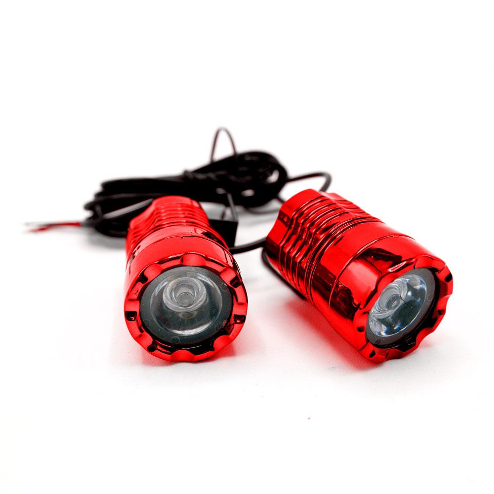 Foto 4 pulgar | Faro Led Auxiliar Luz Trasero O Delantero Fija 1 Led Para Motocicleta