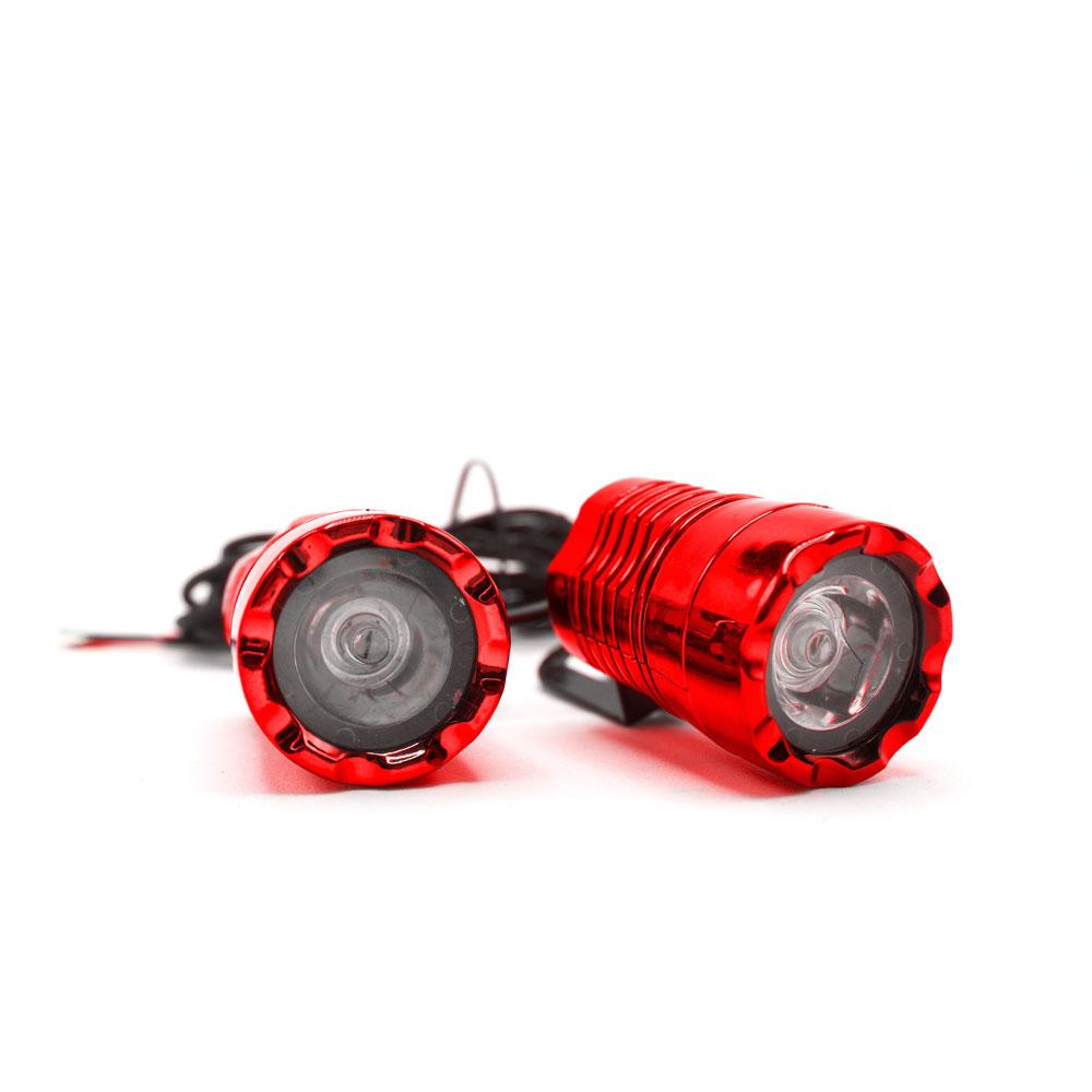 Foto 5 pulgar | Faro Led Auxiliar Luz Trasero O Delantero Fija 1 Led Para Motocicleta