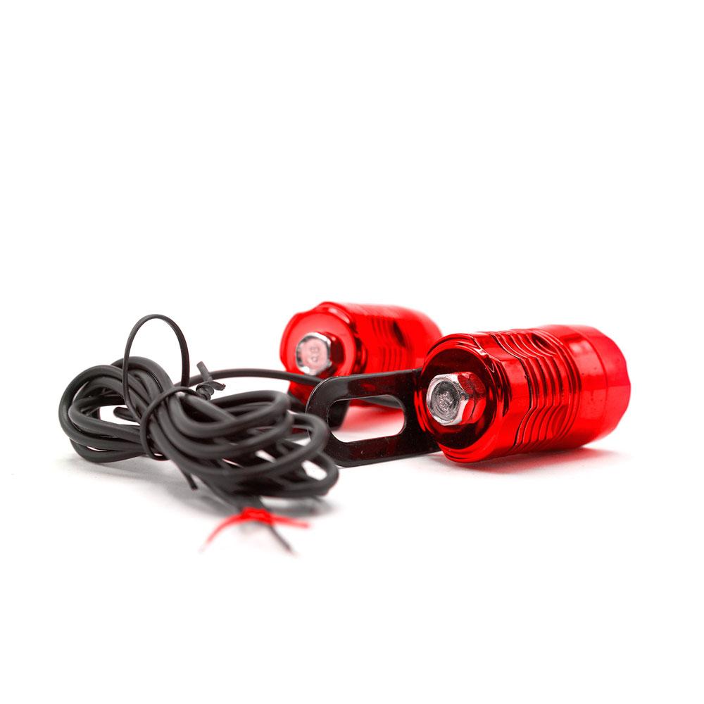 Foto 8 pulgar | Faro Led Auxiliar Luz Trasero O Delantero Fija 1 Led Para Motocicleta