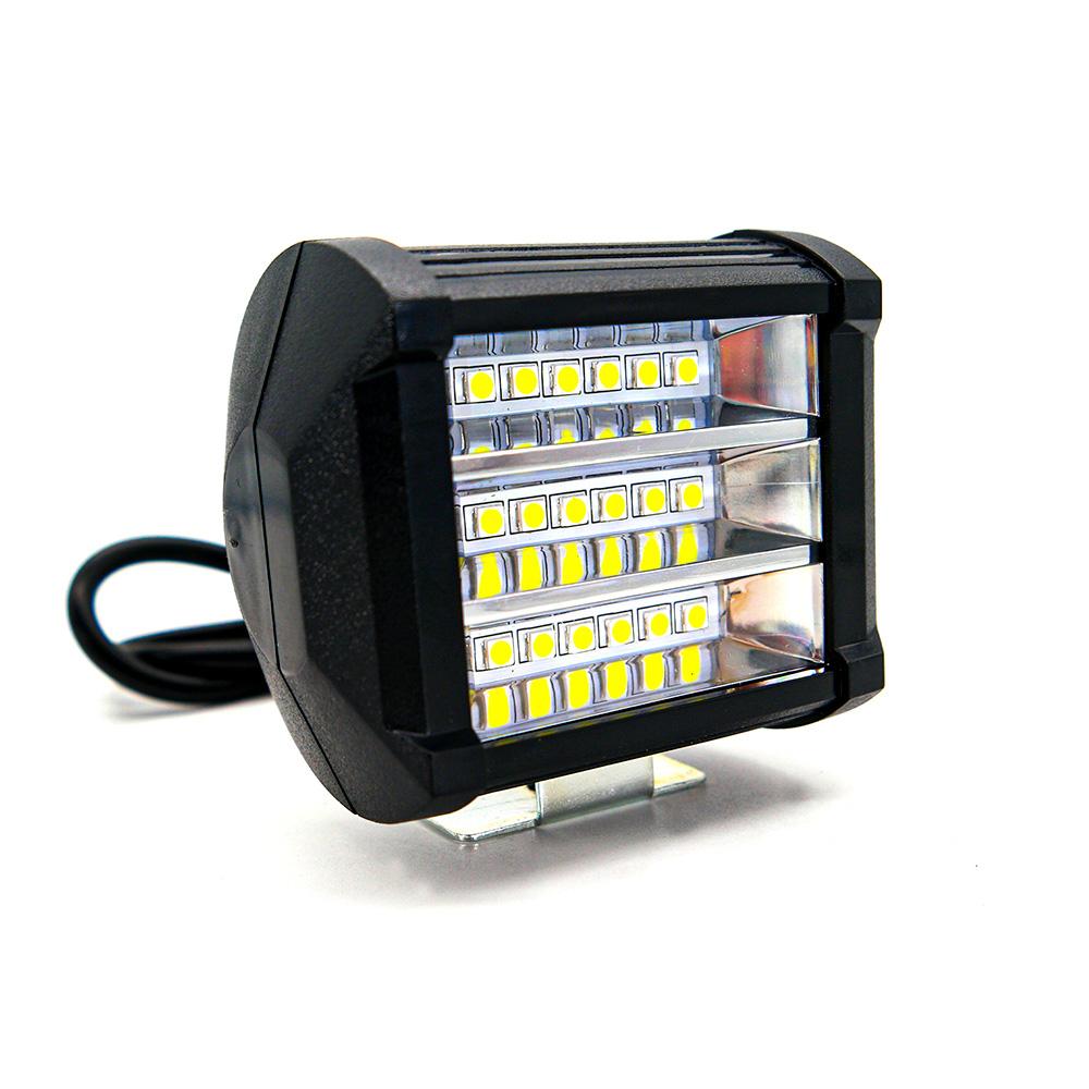 Foto 2 pulgar | Faro Auxiliar Led con Estrobo 18 Led para Motocicleta