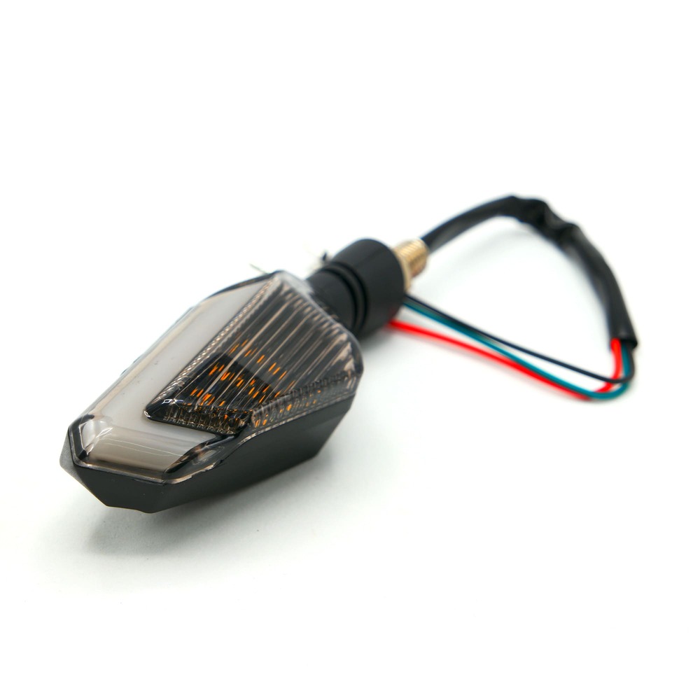 Foto 4 | Direccionales para Moto Rasen RS-DIR-0019Y-R LED Bicolor Secuencial Universal