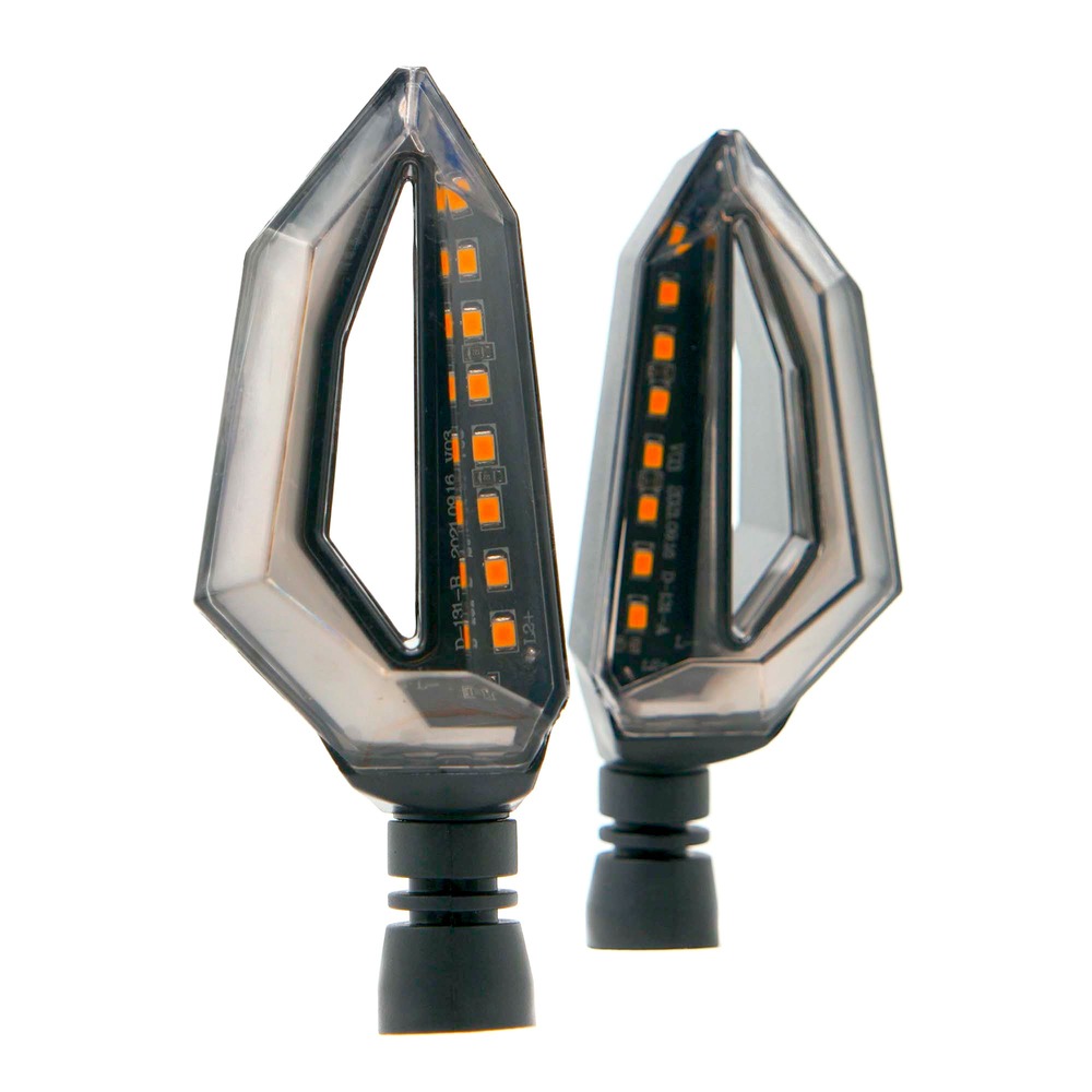 Foto 3 pulgar | Direccionales para Moto Rasen RS-DIR-0033Y-W color Amarillo y Blanco Universal 2 Piezas