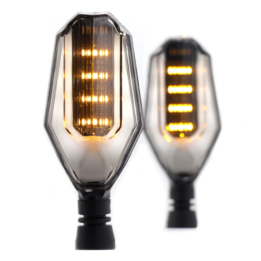 Foto 1 | Direccionales para Moto Rasen RS-DIR-0032Y-W Luz color Amarillo y Blanco Universal