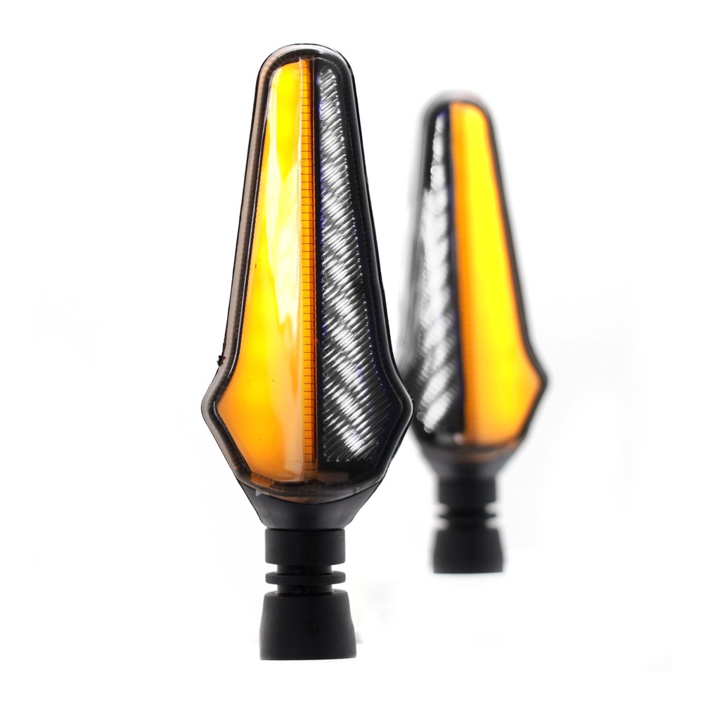 Foto 2 pulgar | Direccionales para Moto Rasen RS-DIR-0035Y-W Luz color Amarillo y Blanco Universal