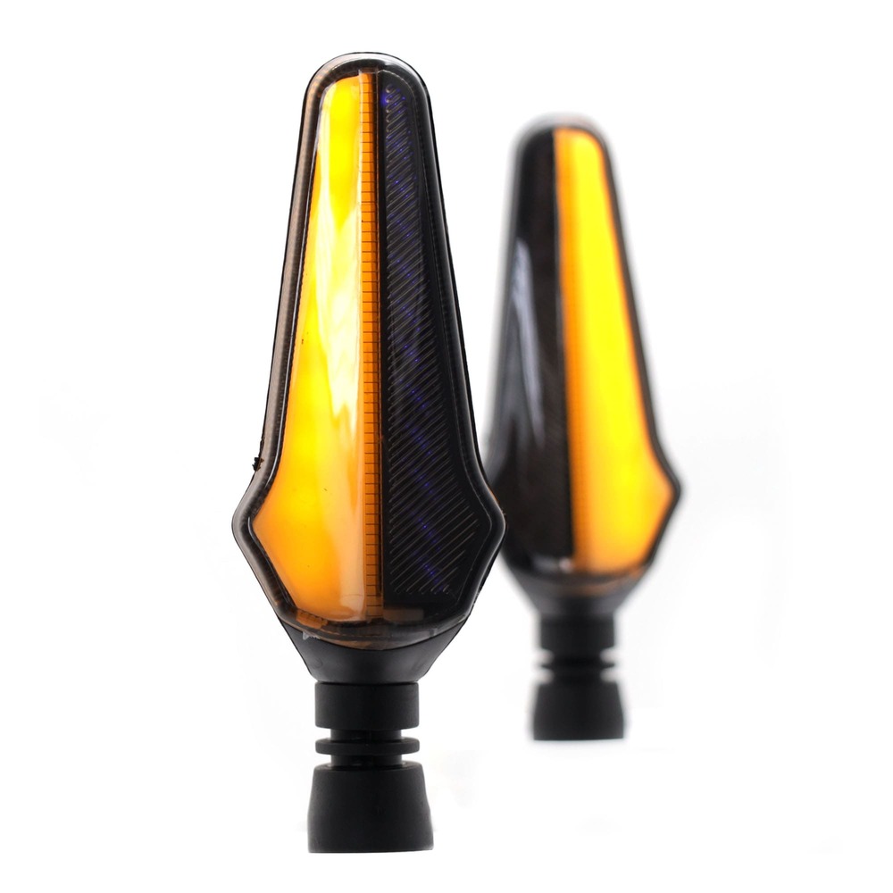 Foto 4 pulgar | Direccionales para Moto Rasen RS-DIR-0035Y-W Luz color Amarillo y Blanco Universal