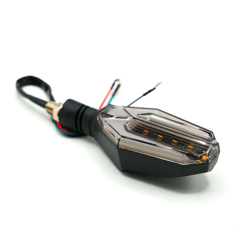 Foto 7 pulgar | Direccionales para Moto Rasen Universal Luz color Amarillo
