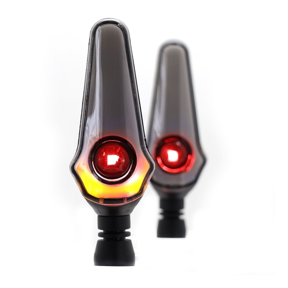 Foto 7 | Direccionales para Moto Rasen RS-DIR-0056Y-R Luz color Rojo y Amarillo Universal