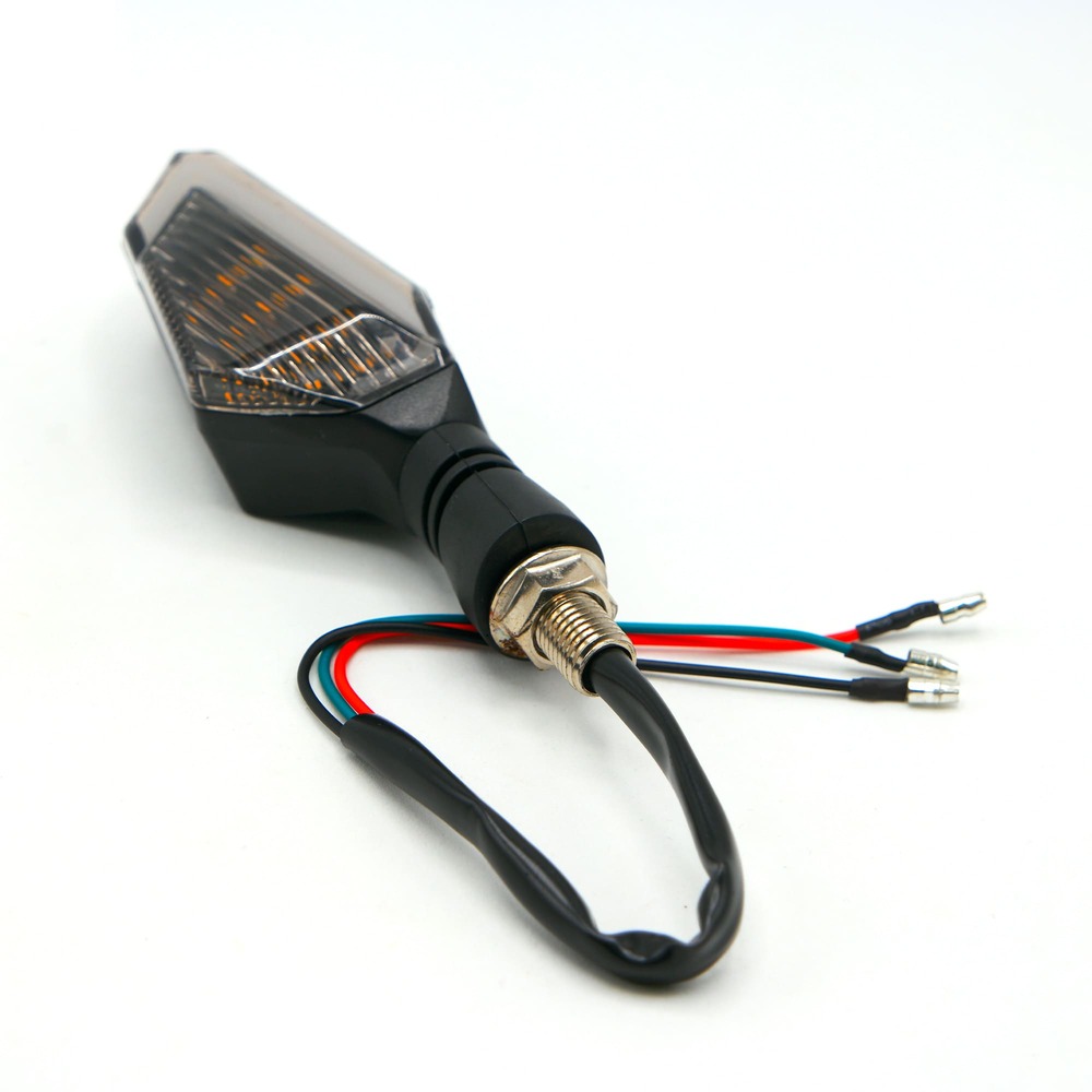 Foto 4 pulgar | Direccionales para Moto Rasen Universal Led Bi-color Amarillo/Blanco Secuencial
