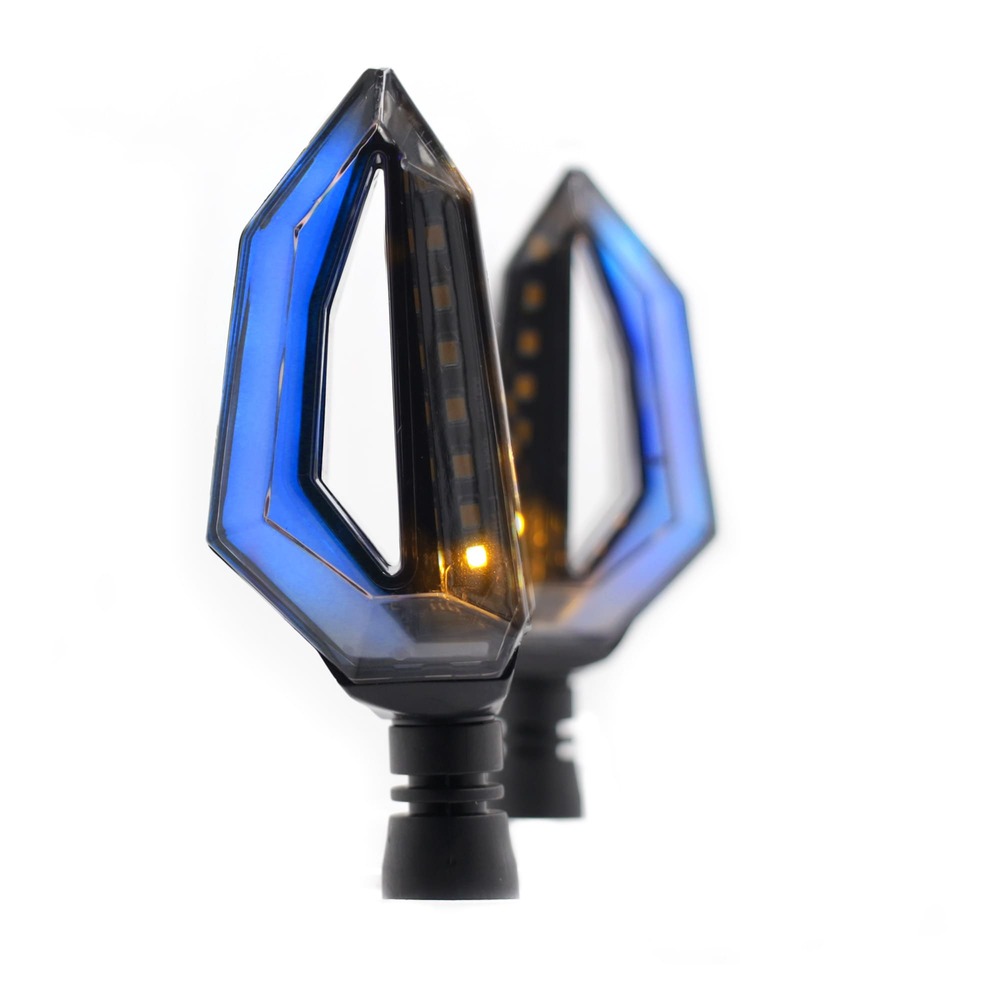 Foto 8 pulgar | Direccionales para Moto Rasen RS-DIR-0033Y-BU Luz color Azul y Amarillo Universal