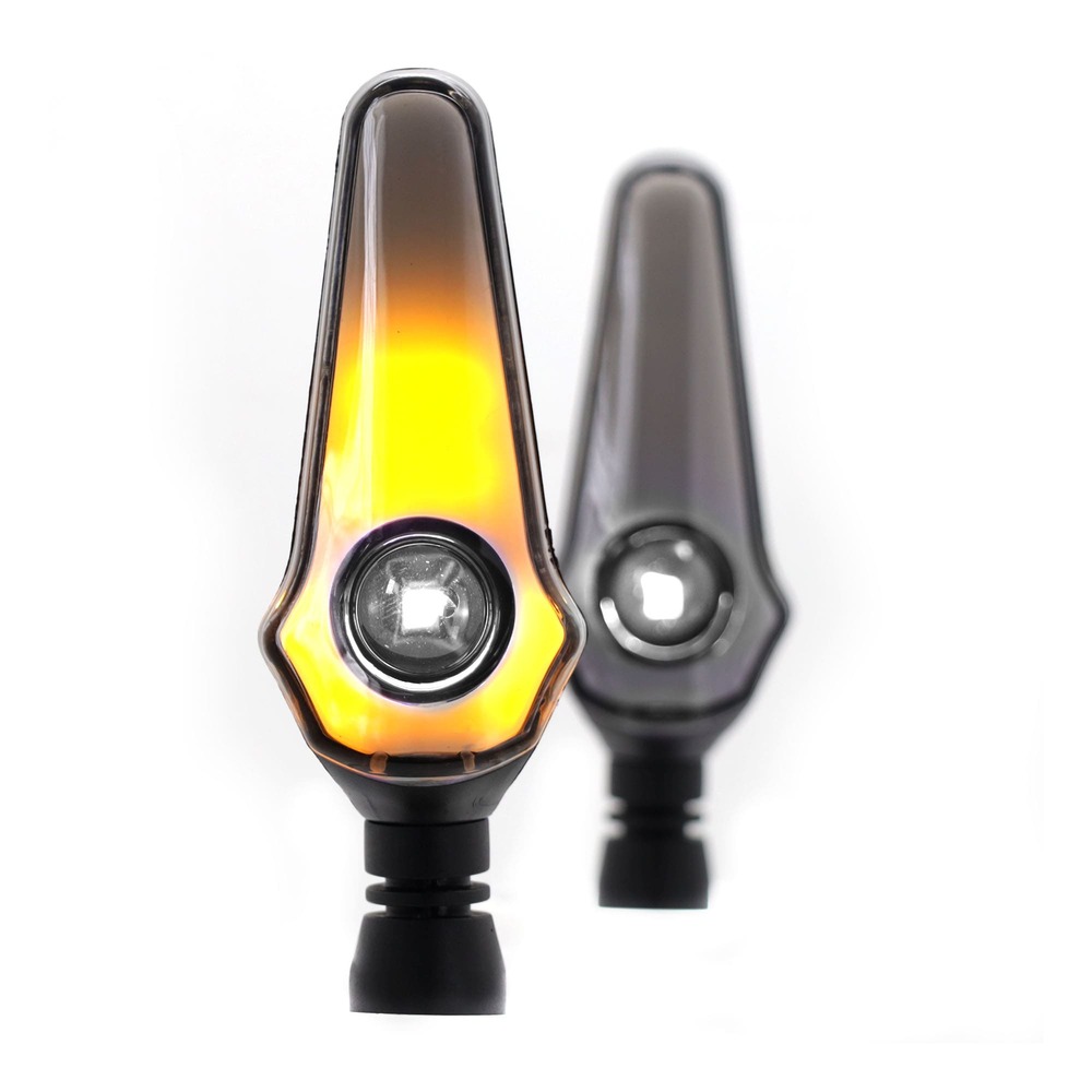 Foto 7 | Direccionales para Moto Rasen RS-DIR-0056Y-W Luz color Amarillo y Blanco Universal