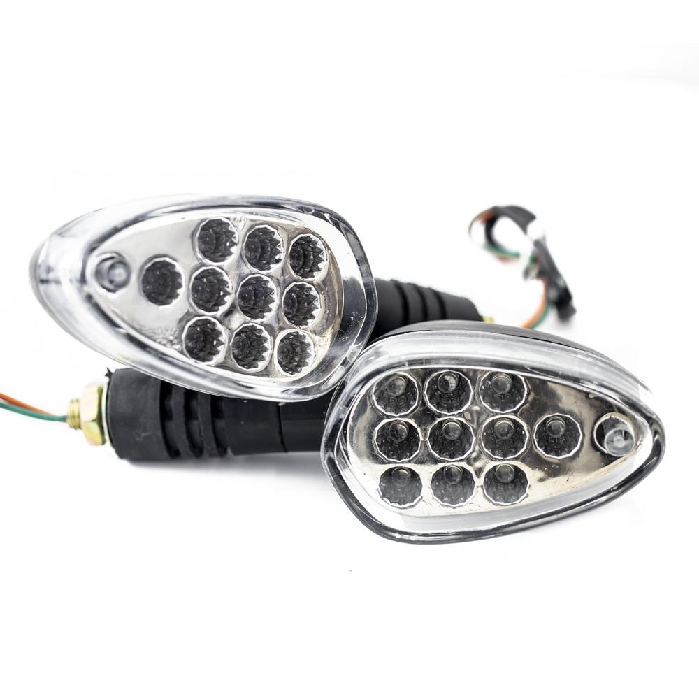 Foto 1 | Luz Direccional Trasera para Motocicleta Kinlley Led Ovalo