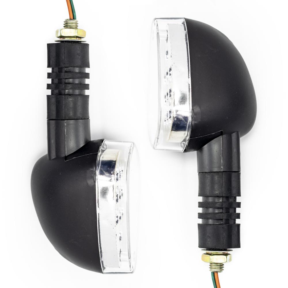 Foto 4 pulgar | Luz Direccional Trasera para Motocicleta Kinlley Led Ovalo