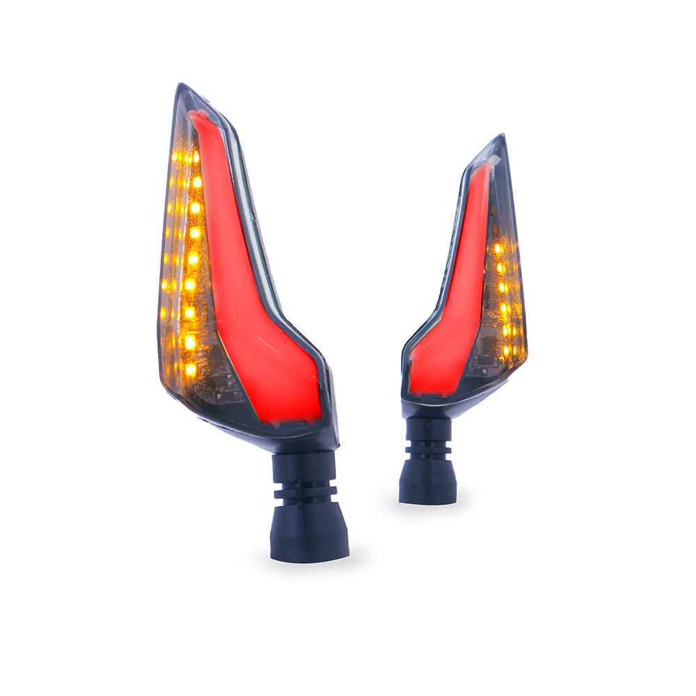 Foto 1 | Direccional Led Secuencial Tipo Ala Universal Para Motocicleta