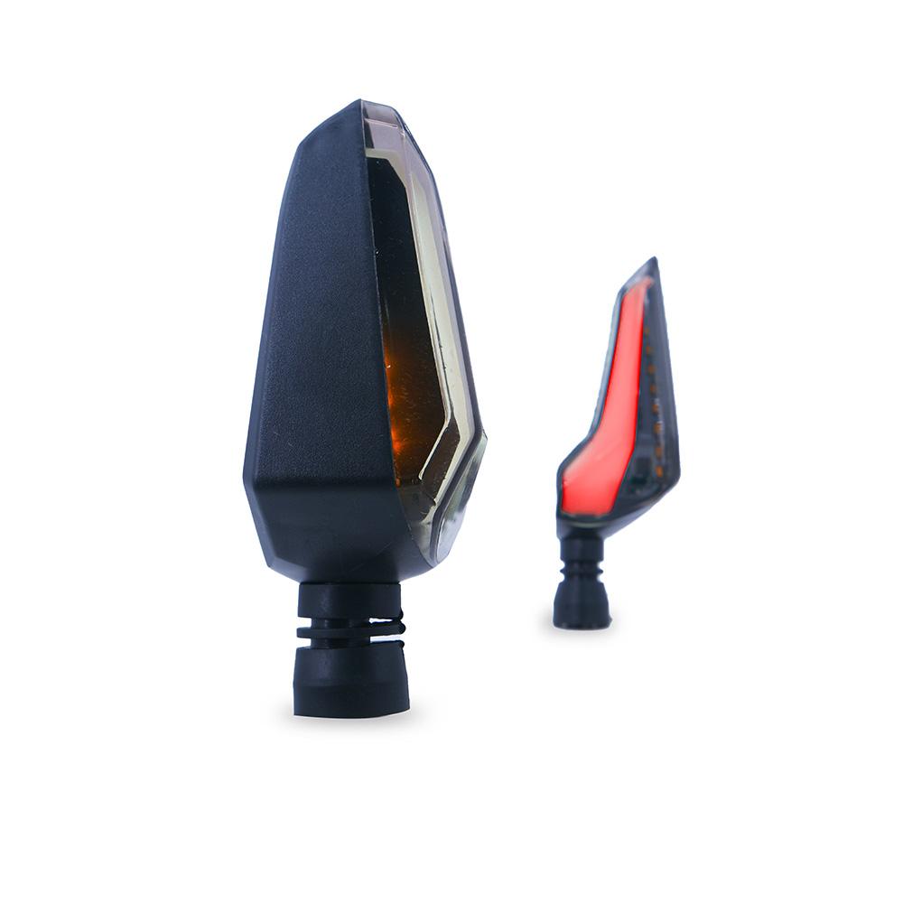 Foto 2 | Direccional Led Secuencial Tipo Ala Universal Para Motocicleta
