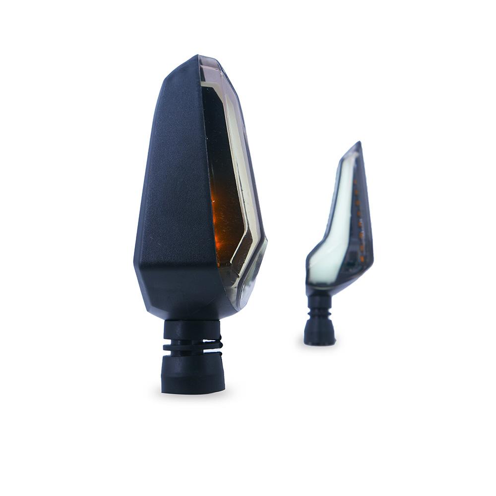 Foto 3 pulgar | Direccional Led Secuencial Tipo Ala Universal Para Motocicleta