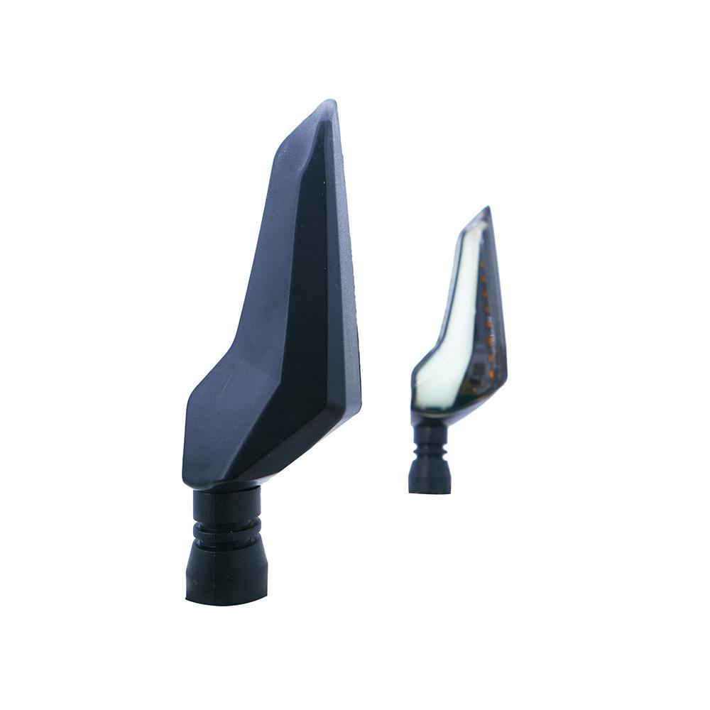 Foto 4 pulgar | Direccional Led Secuencial Tipo Ala Universal Para Motocicleta