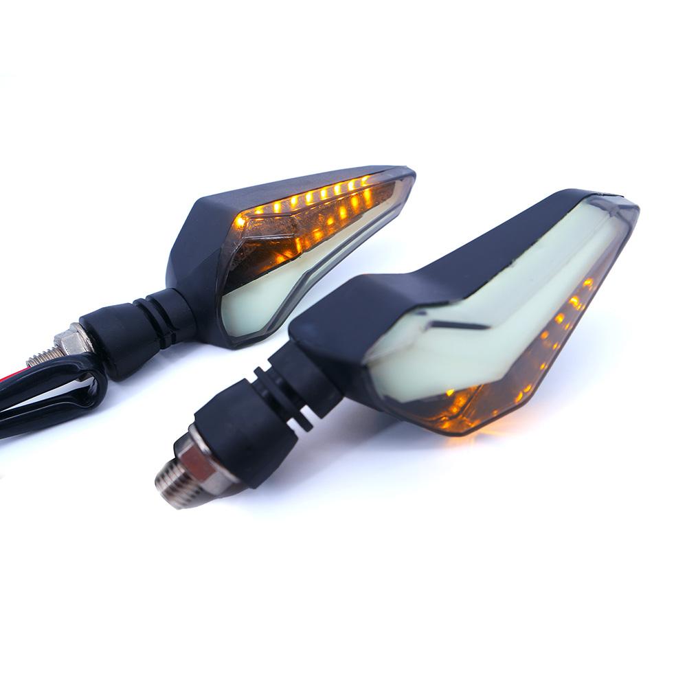 Foto 5 pulgar | Direccional Led Secuencial Tipo Ala Universal Para Motocicleta