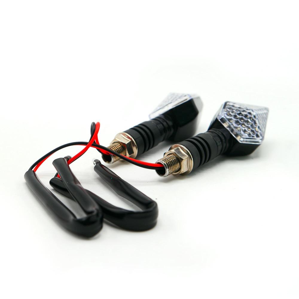 Foto 8 pulgar | Direccional Led Tipo Rombo Universal Para Motocicleta